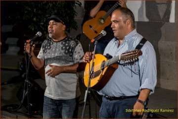 Noche de verseadores en Valsequillo (Foto Ildefonso Rodríguez)